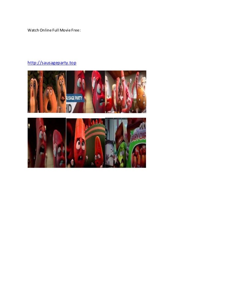 Sausage Party Full Movie