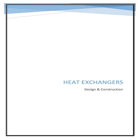 Heat Exchangers