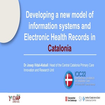 New model of information systems and Electronic Health Records in ...
