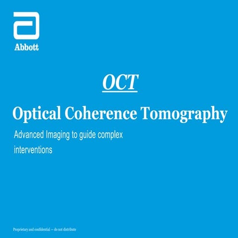 New OCT Slides for revascularisation and decision making | PPTX