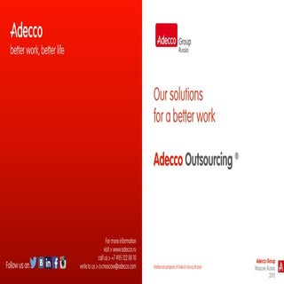 Outsourcing Book Adecco Russia