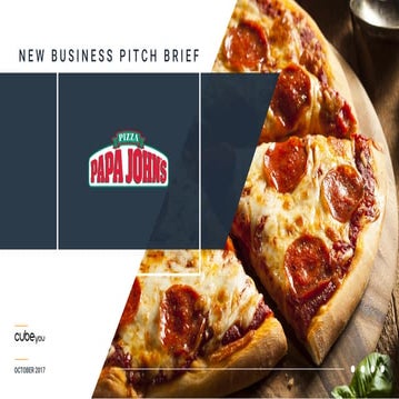 Papa John's Pitch Brief
