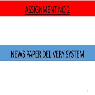 New paper delivery system final