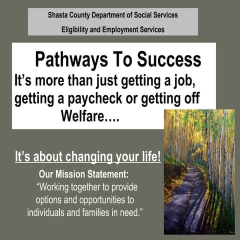 New pathways to success