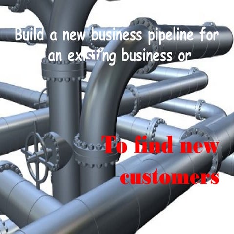 New pipeline for developing new products or serrvices