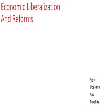 liberalization