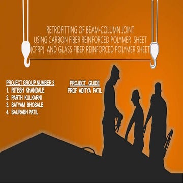 Retrofitting of Beam-Column Joint using Carbon Fibre Reinforced Polymer and G...