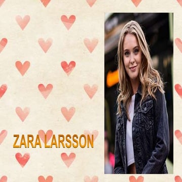 Zara Larsson