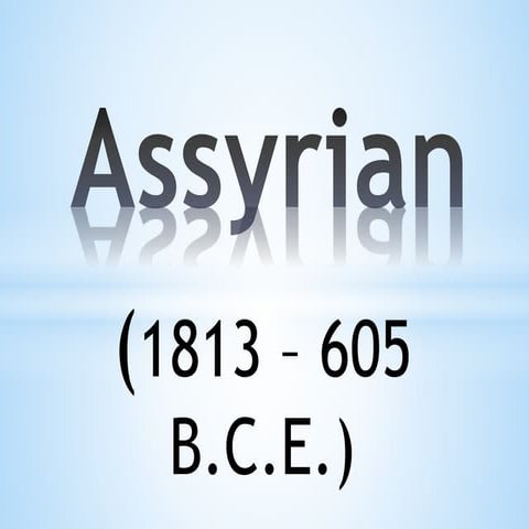 ASSYRIAN