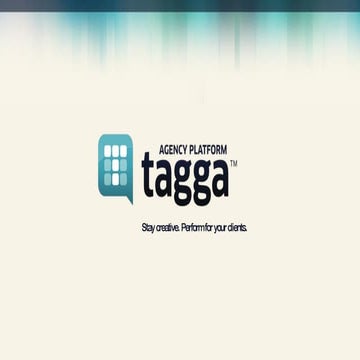 Tagga Media Mobile Presentation