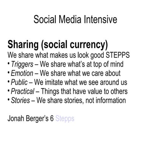 New presy for social media