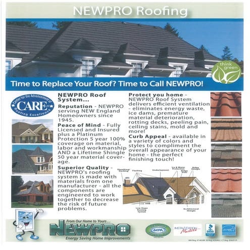 Newpro Roofing System