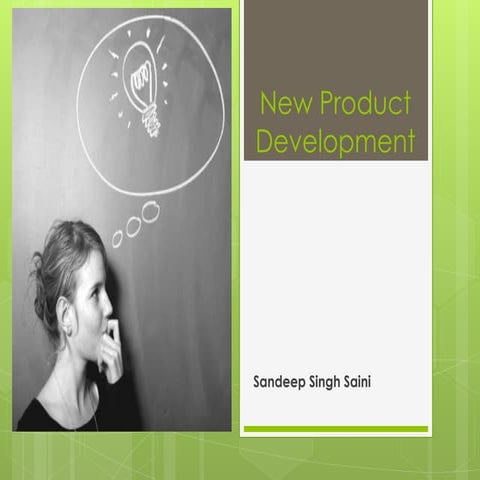 New product development
