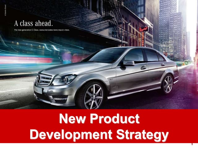 New product development