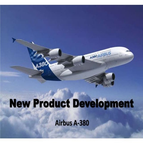 New product development Airbus A380 | PPT