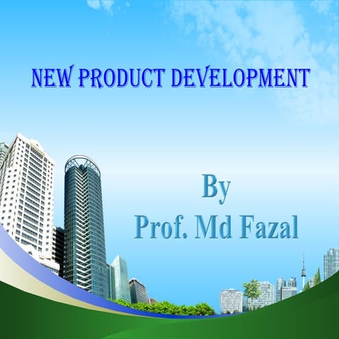 New product development (npd)