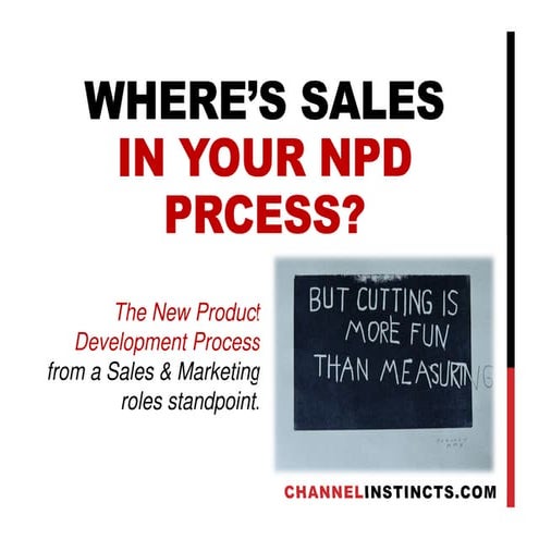 The Critical Role of Sales Throughout the New Product Development Process