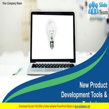 New Product Development Tools And Techniques PowerPoint Presentation Slides