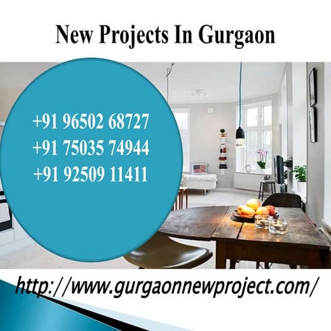 New projects in gurgaon