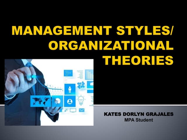 Organizational Theories & Management Styles