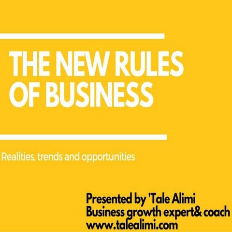 New rules of business in 2016& beyond!