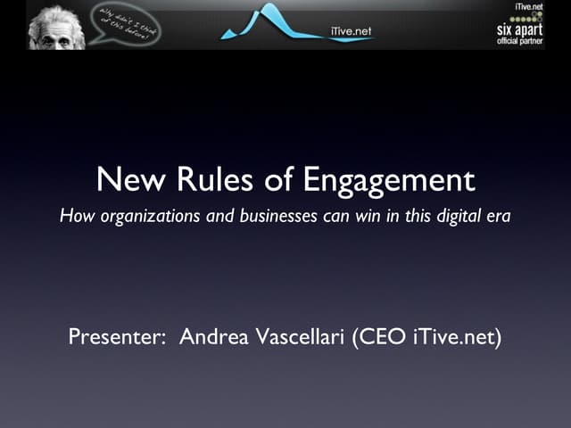 New Rules Of Engagement