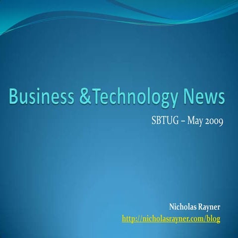 News   May 2009