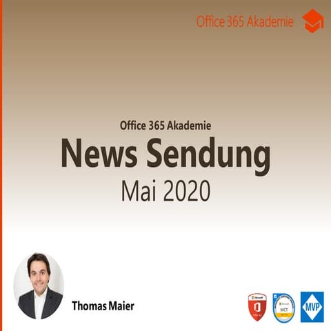 Office 365 Akademie News - Mai 2020