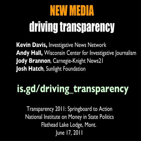 News transparency-flathead
