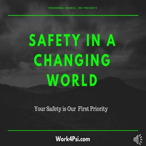Safety Presentation - 7-18-19