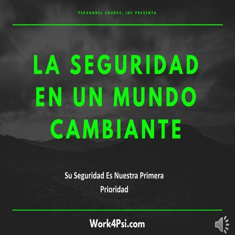 Safety Presentation Spanish 7-18-19