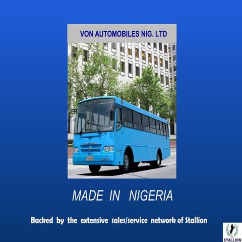 VON AUTOMOBILES NIGERIA LTD