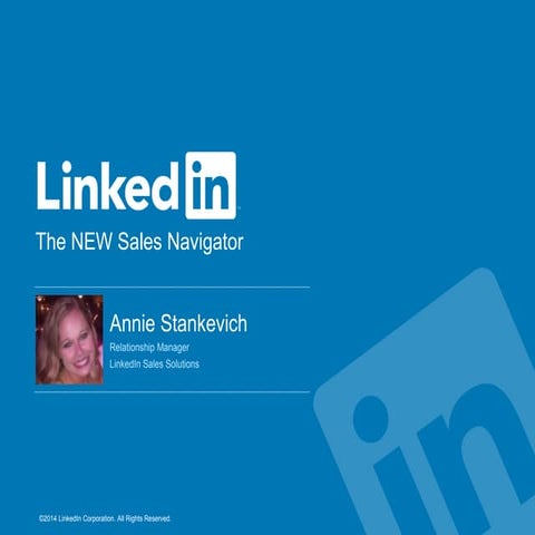 New Sales Navigator Onboarding