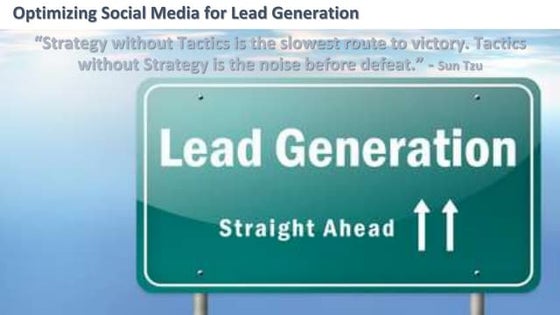 New sales paradigm lead generation