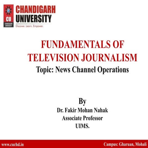 News and news channel management