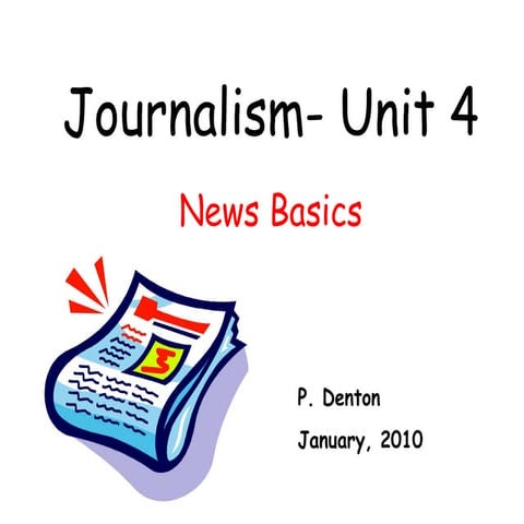 News basics