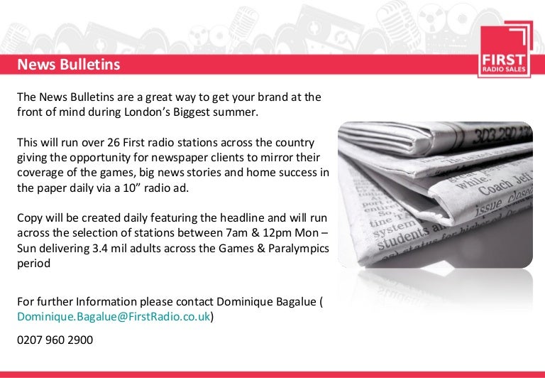 News Bulletins news-bulletins
