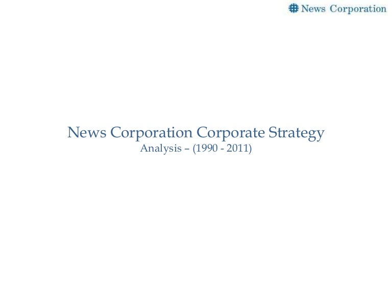 News Corporation Corporate Strategy