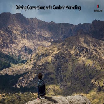 How To Drive Conversions with Content Marketing - NewsCred