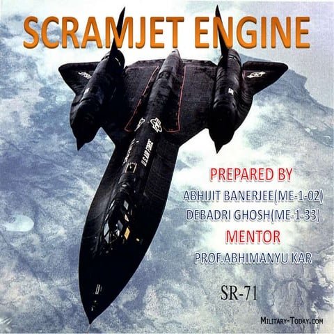   scramjet engine