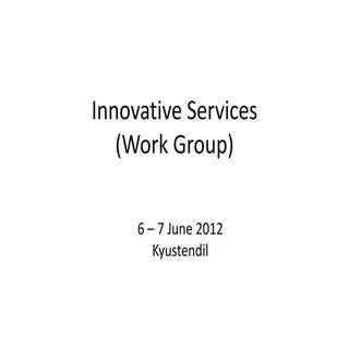 The Group Work at the Kyustendil Re...