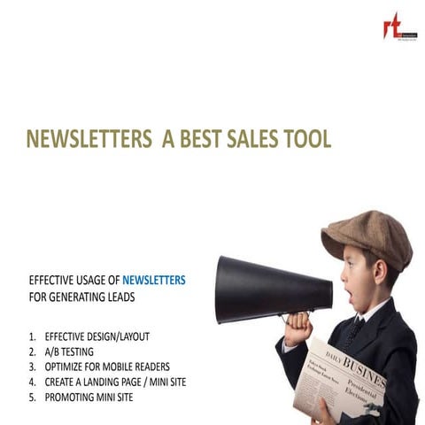Newsletter   your best sales tool