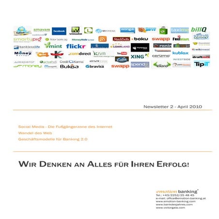 Newsletter 2/2010 - Web 2.0 und Social Media