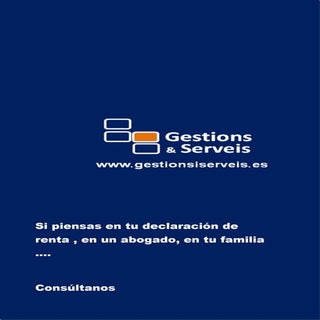 Eres contribuyente , asesórate en G...