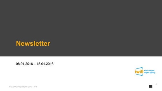 Newsletter №104 | PPT