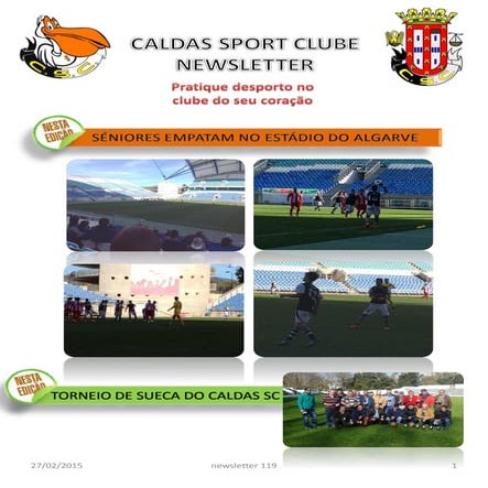 Newsletter CSC 119, 27 de fevereiro 2015 | PDF