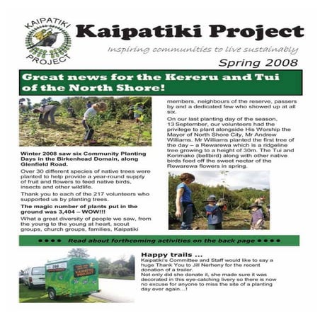 Kaipatiki Project   