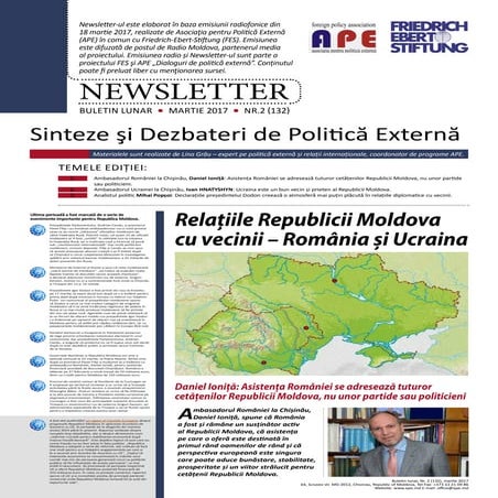 Sinteze și Dezbateri de Politică Externă, Nr.02, Martie 2017