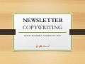 Newsletter Copywriting for Nonprofit