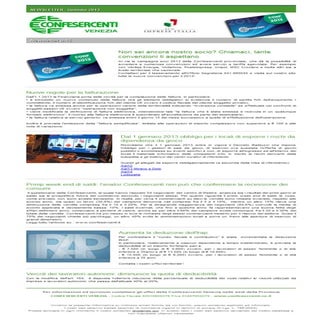Newsletter gennaio 2013